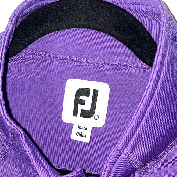 FootJoy Purple Full-Zip Golf Jacket - Picture 2 of 4